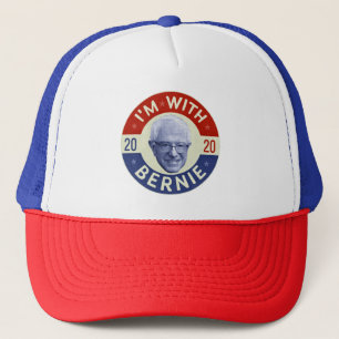 Bernie Sanders President 2020 Democraat Foto Retro Trucker Pet