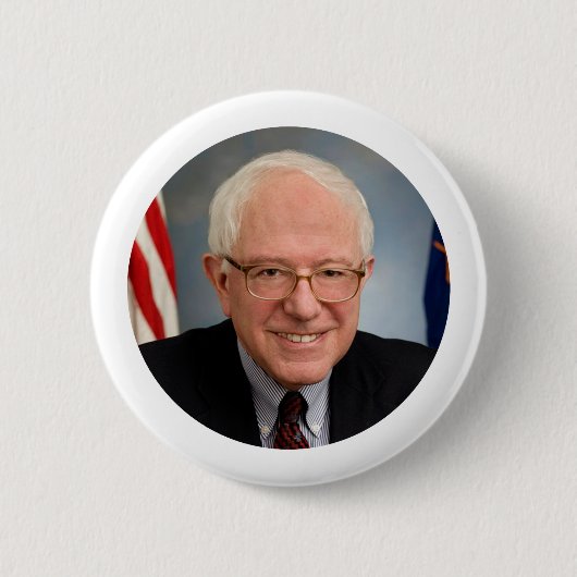 bernie sanders president ronde button 5,7 cm (Voorkant)