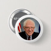 bernie sanders president ronde button 5,7 cm (Voorkant /achterkant)