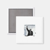 Bernie Sanders - Rage Against the Machine Magneet (Voorkant / Achterkant)