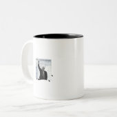 Bernie Sanders - Rage Against the Machine Tweekleurige Koffiemok (Voorkant links)