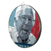 Bernie Sanders Retro Dartbord (Voorkant Rechts)
