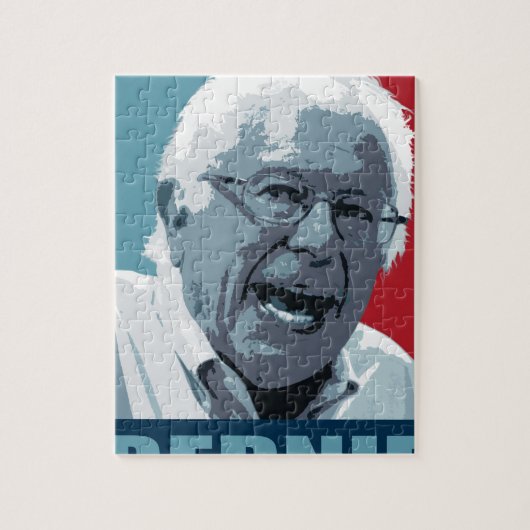 Bernie Sanders Retro Legpuzzel (Verticaal)
