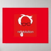 Bernie Sanders Revolution Poster (Voorkant)