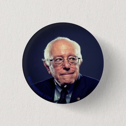 Bernie Sanders Ronde Button 3,2 Cm (Voorkant)