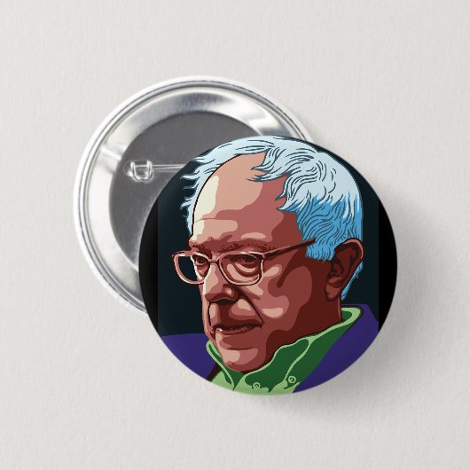 Bernie Sanders Ronde Button 5,7 Cm (Voorkant /achterkant)