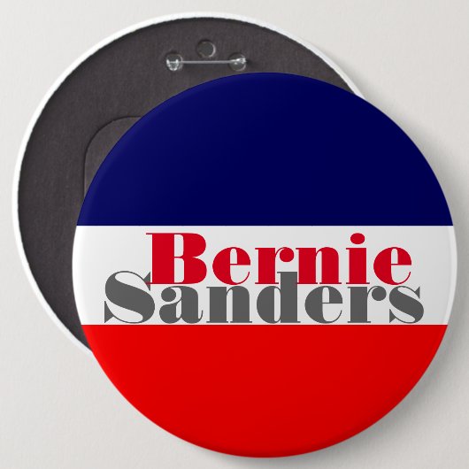 Bernie Sanders Ronde Button 6,0 Cm (Voorkant /achterkant)