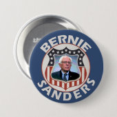 Bernie Sanders Ronde Button 7,6 Cm (Voorkant /achterkant)