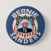 Bernie Sanders Ronde Button 7,6 Cm (Voorkant)