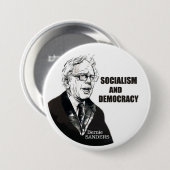 Bernie Sanders Ronde Button 7,6 Cm (Voorkant /achterkant)