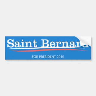 Bernie Sanders "Saint Bernard" Bumpersticker