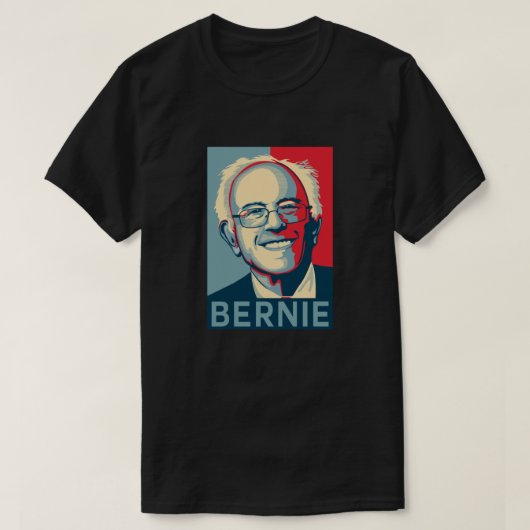Bernie Sanders Shirt | Hope Portret (Design voorkant)