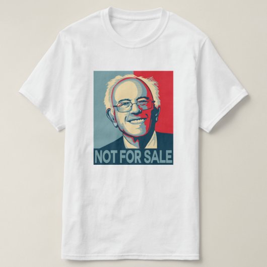 Bernie Sanders Shirt v.5 | Niet te koop (Design voorkant)
