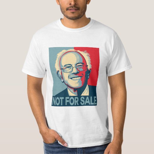 Bernie Sanders Shirt v.5 | Niet te koop (Voorkant)