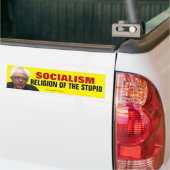 Bernie Sanders-socialisme godsdienst van de stomme Bumpersticker (Op Truck)