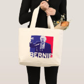 Bernie Sanders Speech Grote Tote Bag (Voorkant (product))