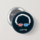 Bernie Sanders - Stemming! Ronde Button 5,7 Cm (Voorkant /achterkant)