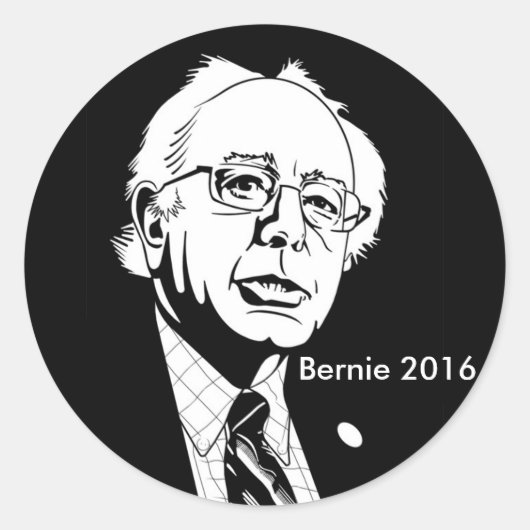 Bernie Sanders Sticker (Voorkant)
