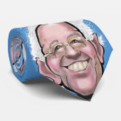 Bernie Sanders Stropdas (Opgerold)