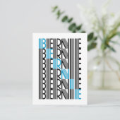 BERNIE sanders tekstueel Briefkaart (Staand voorkant)