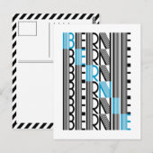 BERNIE sanders tekstueel Briefkaart (Voorkant / Achterkant)