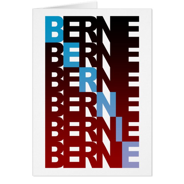 BERNIE sanders tekstueelBern (Voorkant)