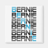 BERNIE sanders textStacks Magneet (Voorkant)