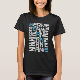 BERNIE sanders textStacks T-shirt
