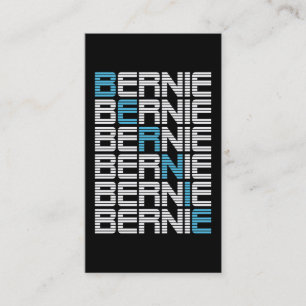 BERNIE sanders textStacks Visitekaartje