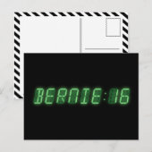 Bernie Sanders Time Briefkaart (Voorkant / Achterkant)