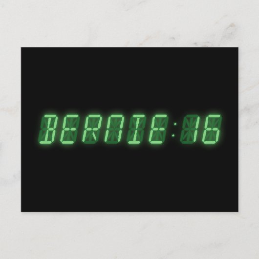 Bernie Sanders Time Briefkaart (Voorkant)