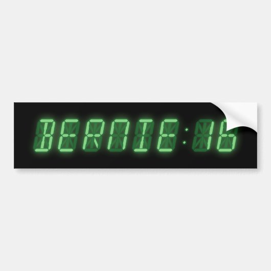 Bernie Sanders Time Bumpersticker (Voorkant)