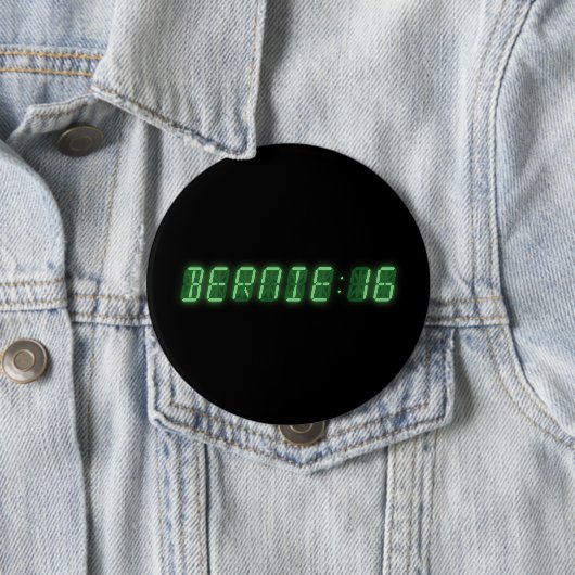 Bernie Sanders Time Ronde Button 4,0 Cm (In situ)