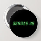 Bernie Sanders Time Ronde Button 4,0 Cm (Voorkant /achterkant)