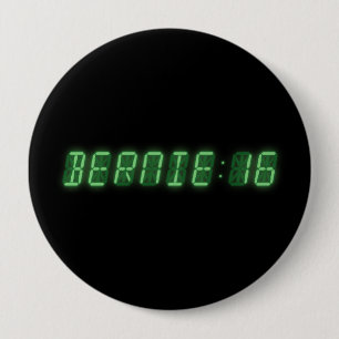 Bernie Sanders Time Ronde Button 4,0 Cm