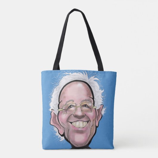 Bernie Sanders Tote Bag (Achterkant)