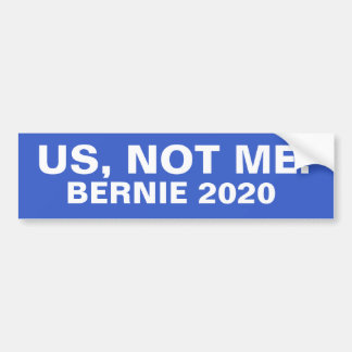 Bernie Sanders Us, ik ben geen bumpersticker