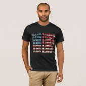 Bernie Sanders USA 2016 T-Shirt V.03 (Voorkant volledig)