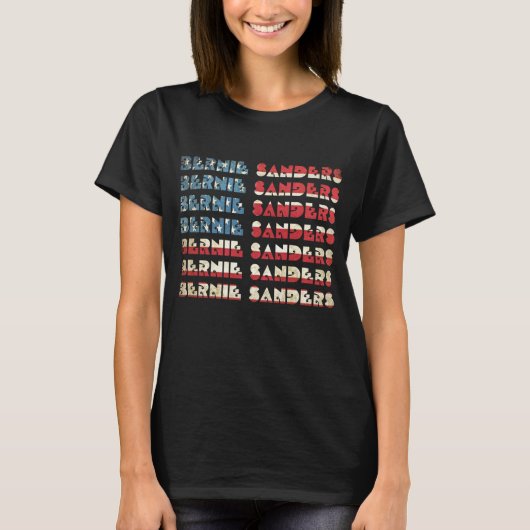 Bernie Sanders USA 2016 T-Shirt V.03 (Voorkant)
