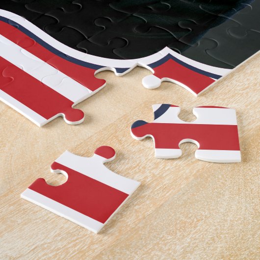 bernie sanders vlag legpuzzel (Zijkant)