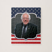 bernie sanders vlag legpuzzel (Verticaal)