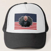 bernie sanders vlag trucker pet (Voorkant)