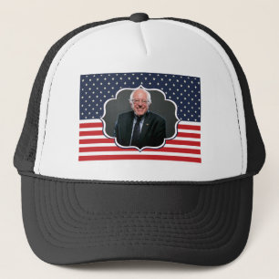bernie sanders vlag trucker pet
