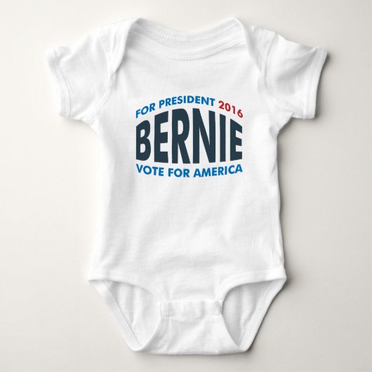 Bernie Sanders voor Amerika Romper (Voorkant)
