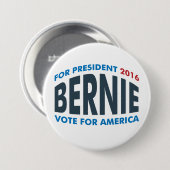 Bernie Sanders voor Amerika Ronde Button 7,6 Cm (Voorkant /achterkant)