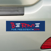 Bernie Sanders voor President 2016 Bumpersticker (Op auto)
