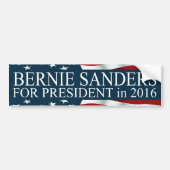 Bernie Sanders voor President 2016 Bumpersticker (Voorkant)