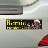 Bernie Sanders voor President 2016 Bumpersticker (Op auto)