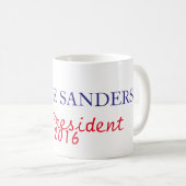 Bernie Sanders voor President 2016 KoffieMok (Voorkant rechts)