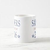 Bernie Sanders voor President 2016 Koffiemok (Center)